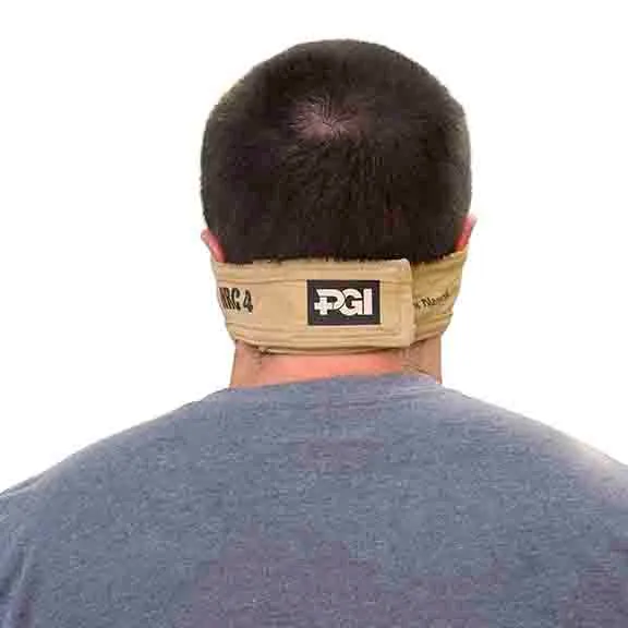 PGI BarriAire Gold Face Mask with Wrap Around Strap