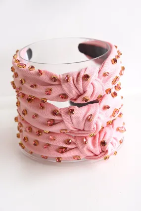 PINK CRYSTALS HEADBAND