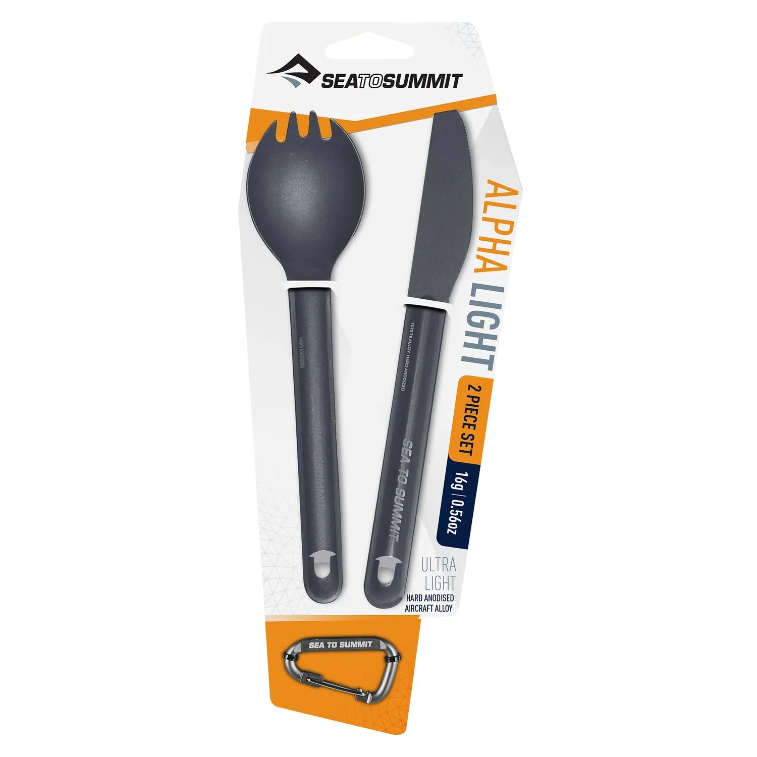 Sea to Summit Alpha Light Spork and Knife Set