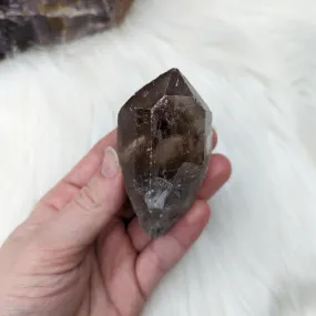 Smoky Quartz Rough Point from Zambia ~ Protective and Grounding ~