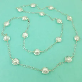 snow queen strand necklace