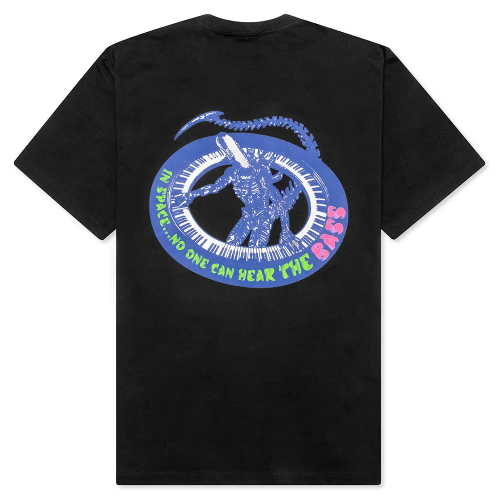 Space Bass S/S Tee - Black