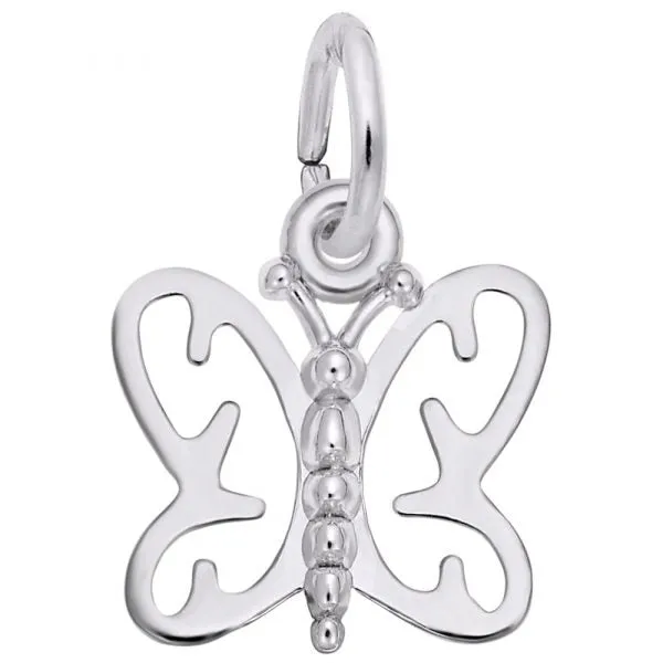 Sterling Silver Butterfly Charm