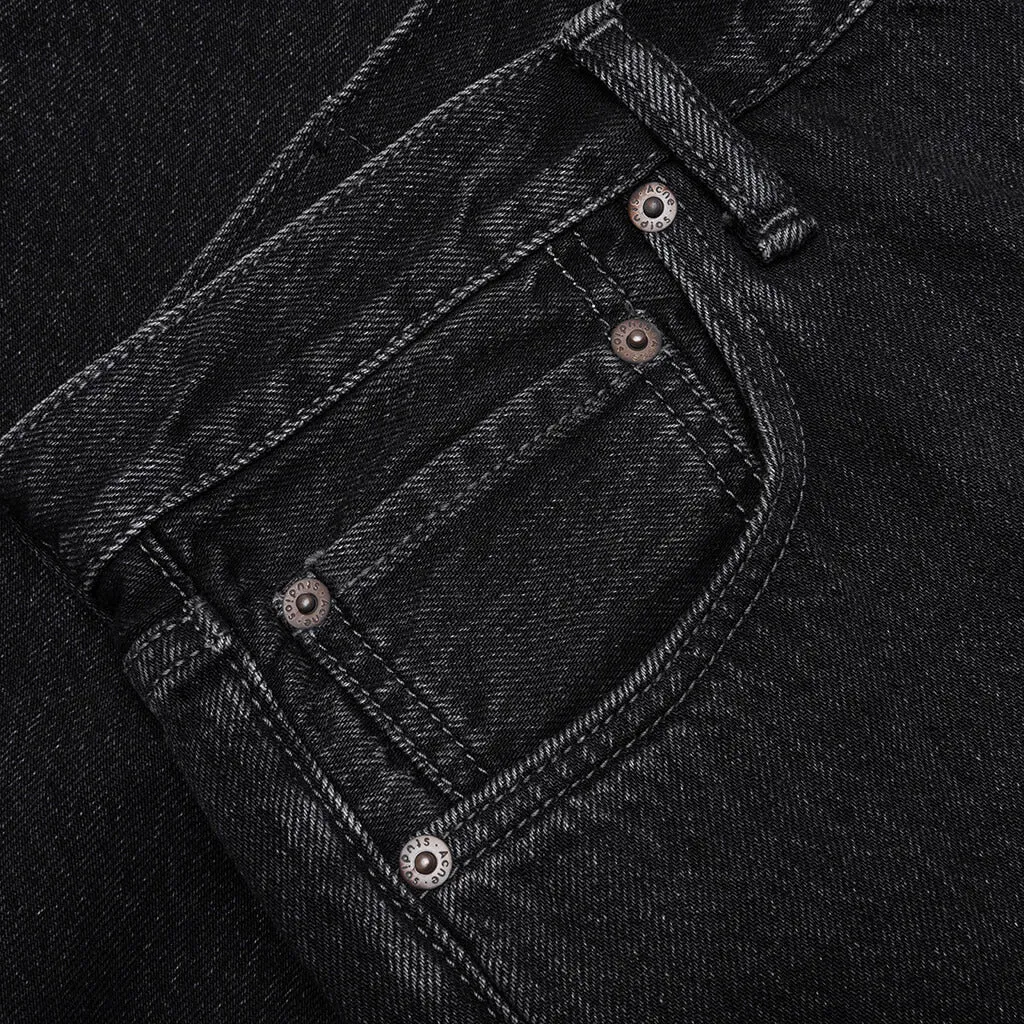 Straight Fit Jeans - Black