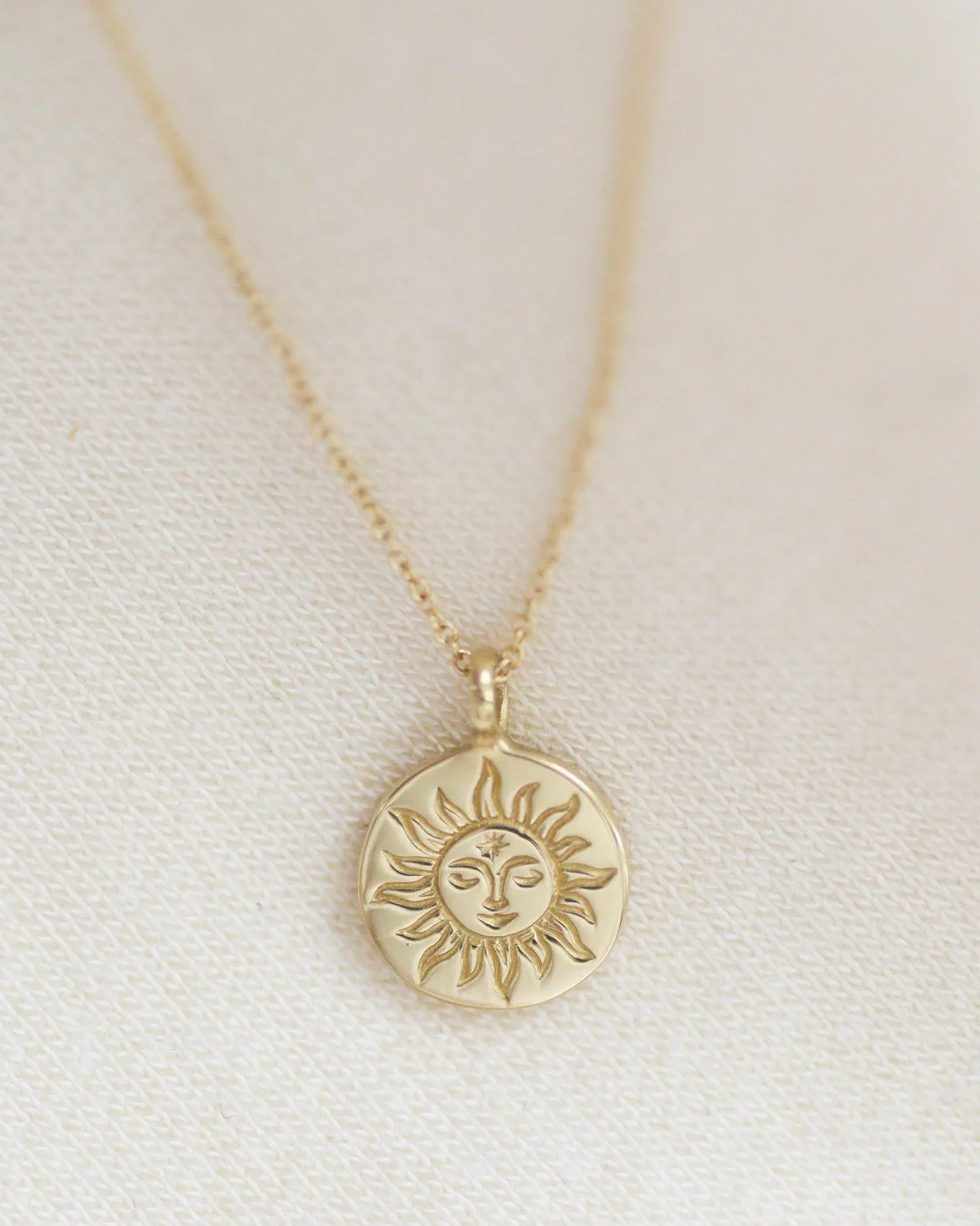 Sun Pendant Necklace