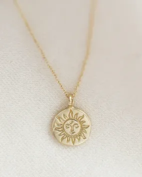 Sun Pendant Necklace