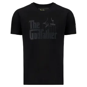 The Godfather Unisex T-Shirt Raglan Sleeve - BLACK/BLACK