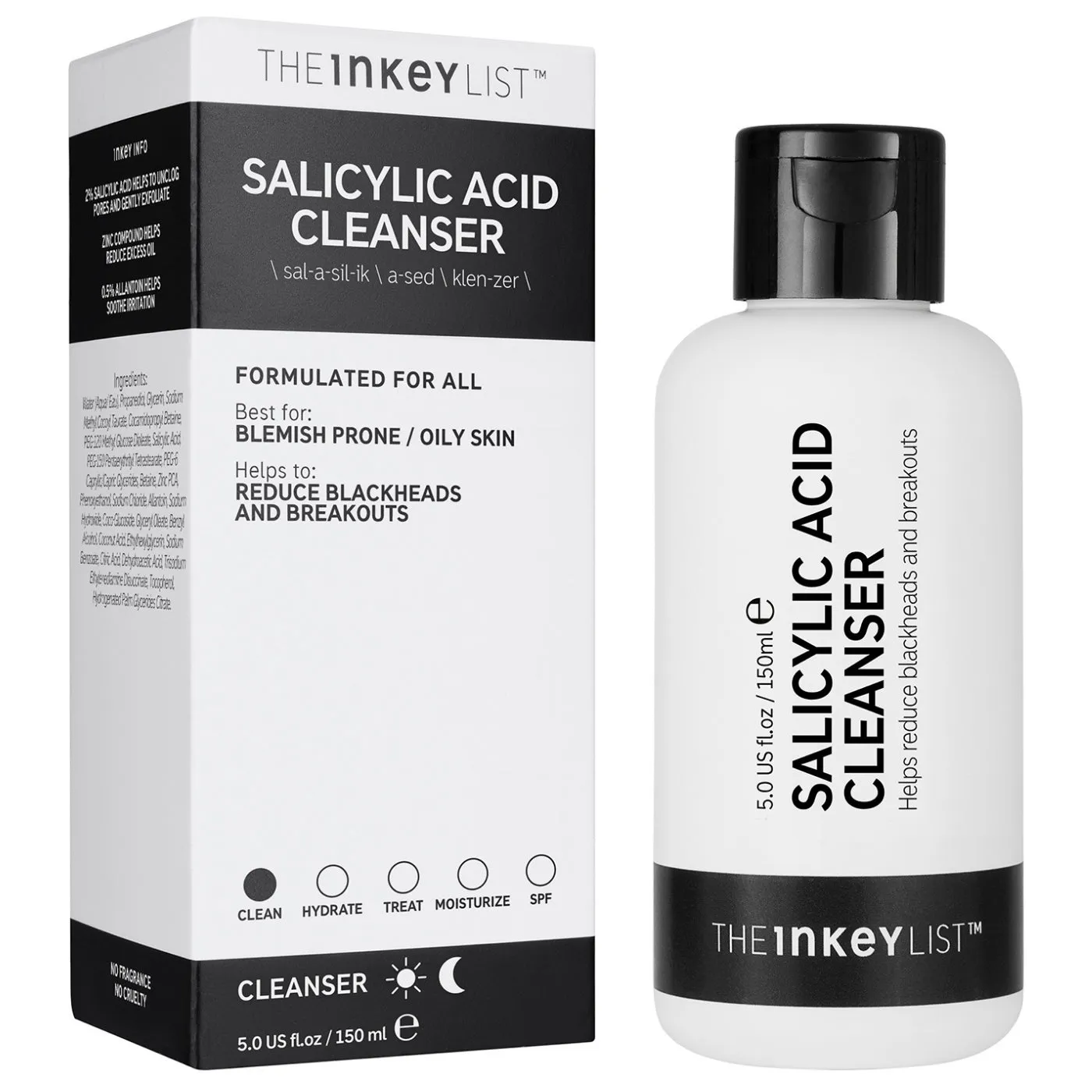 The Inkey List | Salicylic Acid Cleanser 150ml