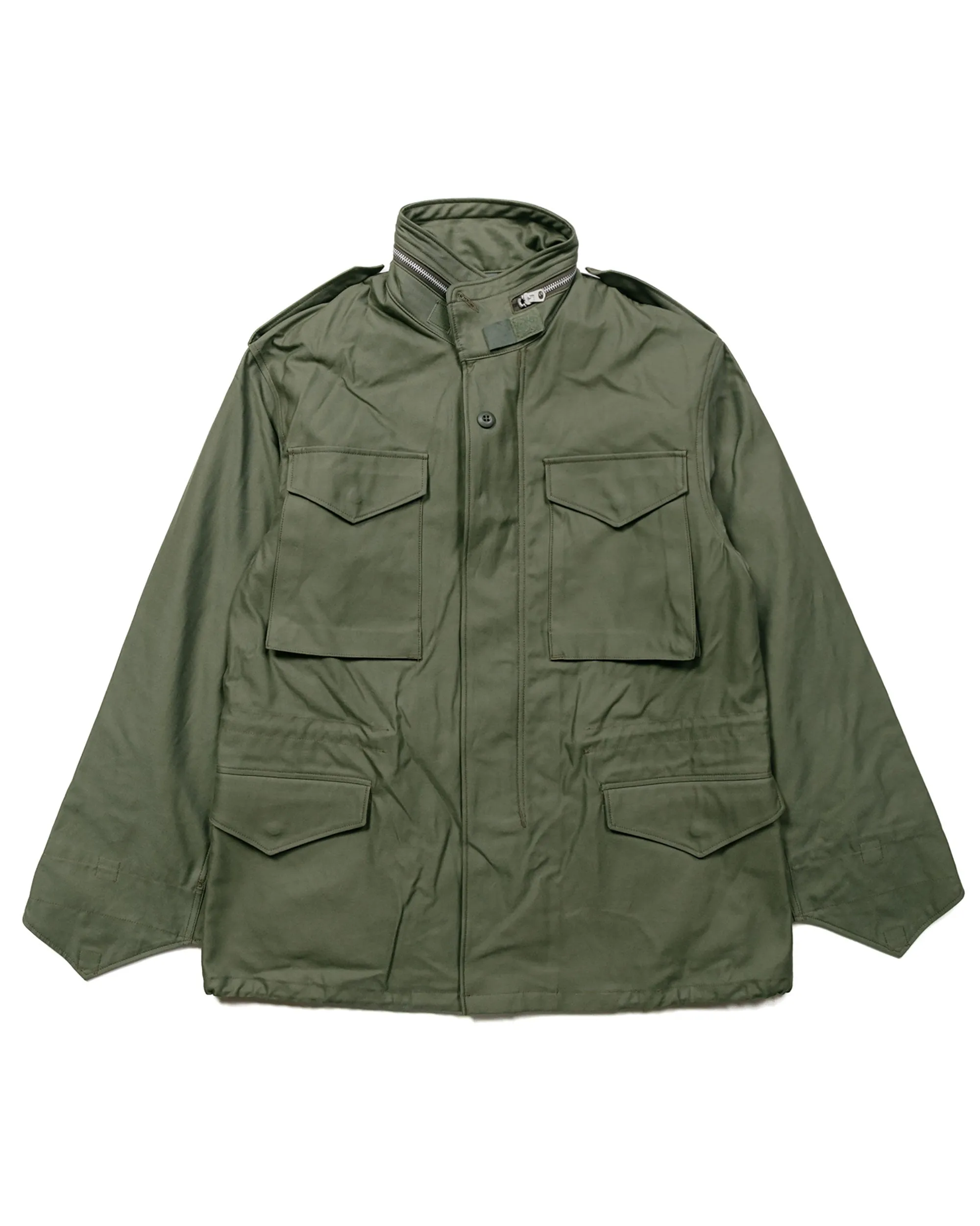 The Real McCoy's MJ22107 Coat, Man's, Field, M-65 Olive