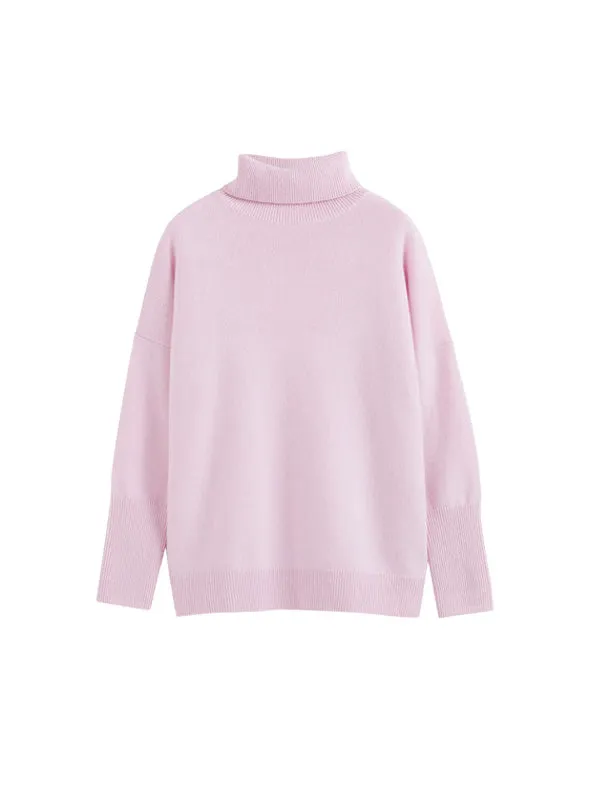 The Relaxed Polo in Soft Pink