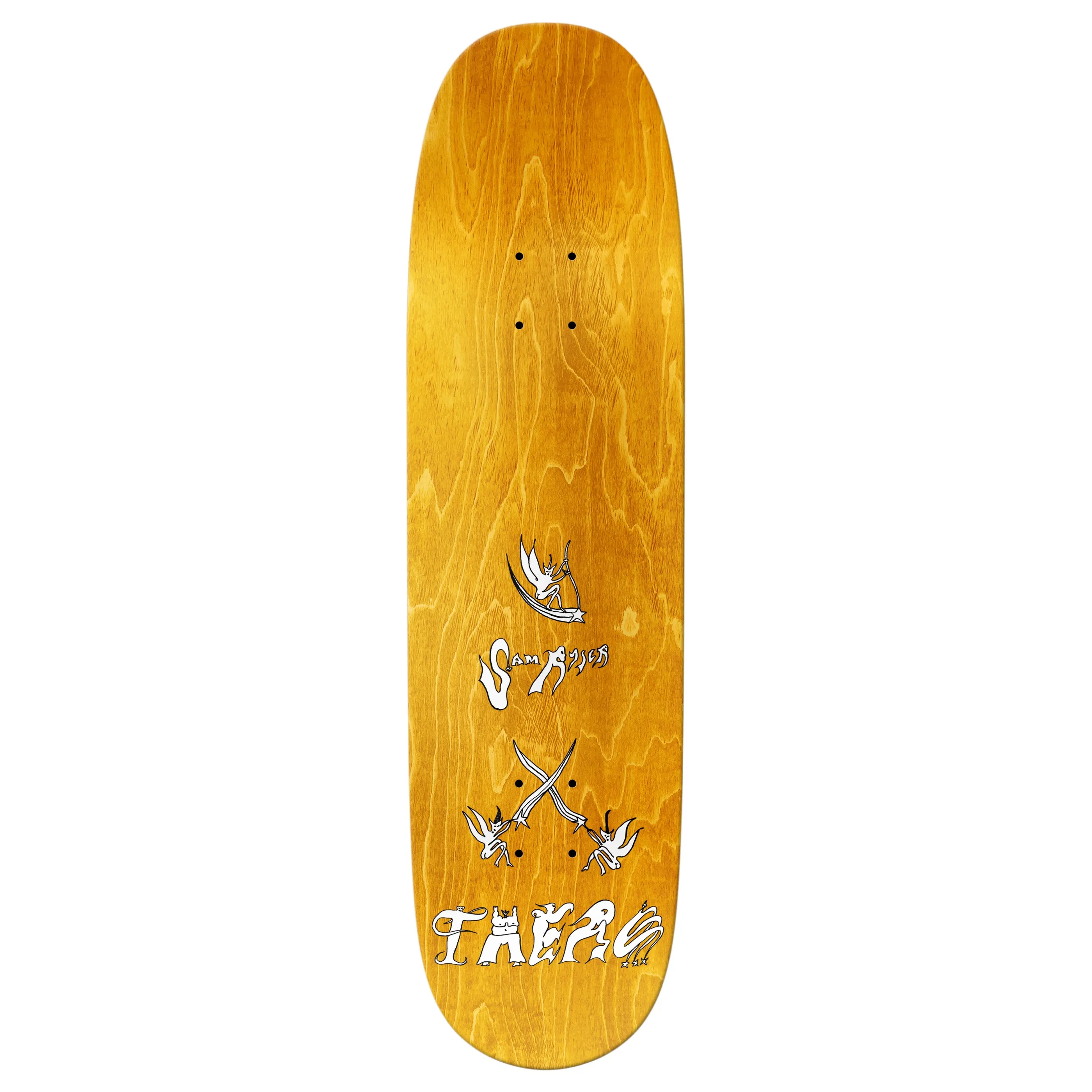 There x Sam Ryser Marbie Shaped Deck 8.5