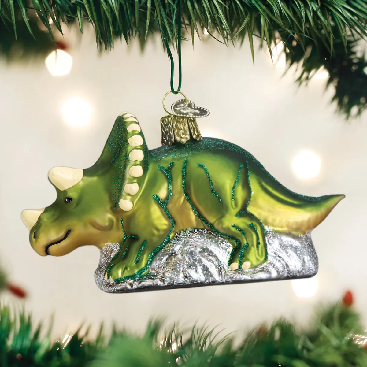 Triceratops Ornament