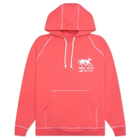 Under Pink Waters Hooded Sweatshirt - Grape