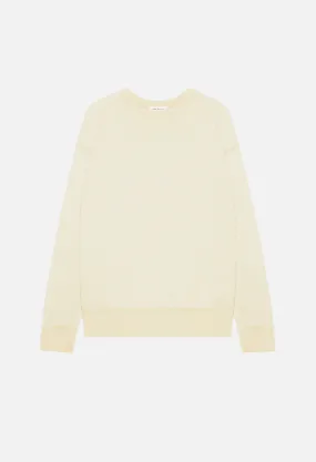 Vintage Fleece Crew / Light Yellow