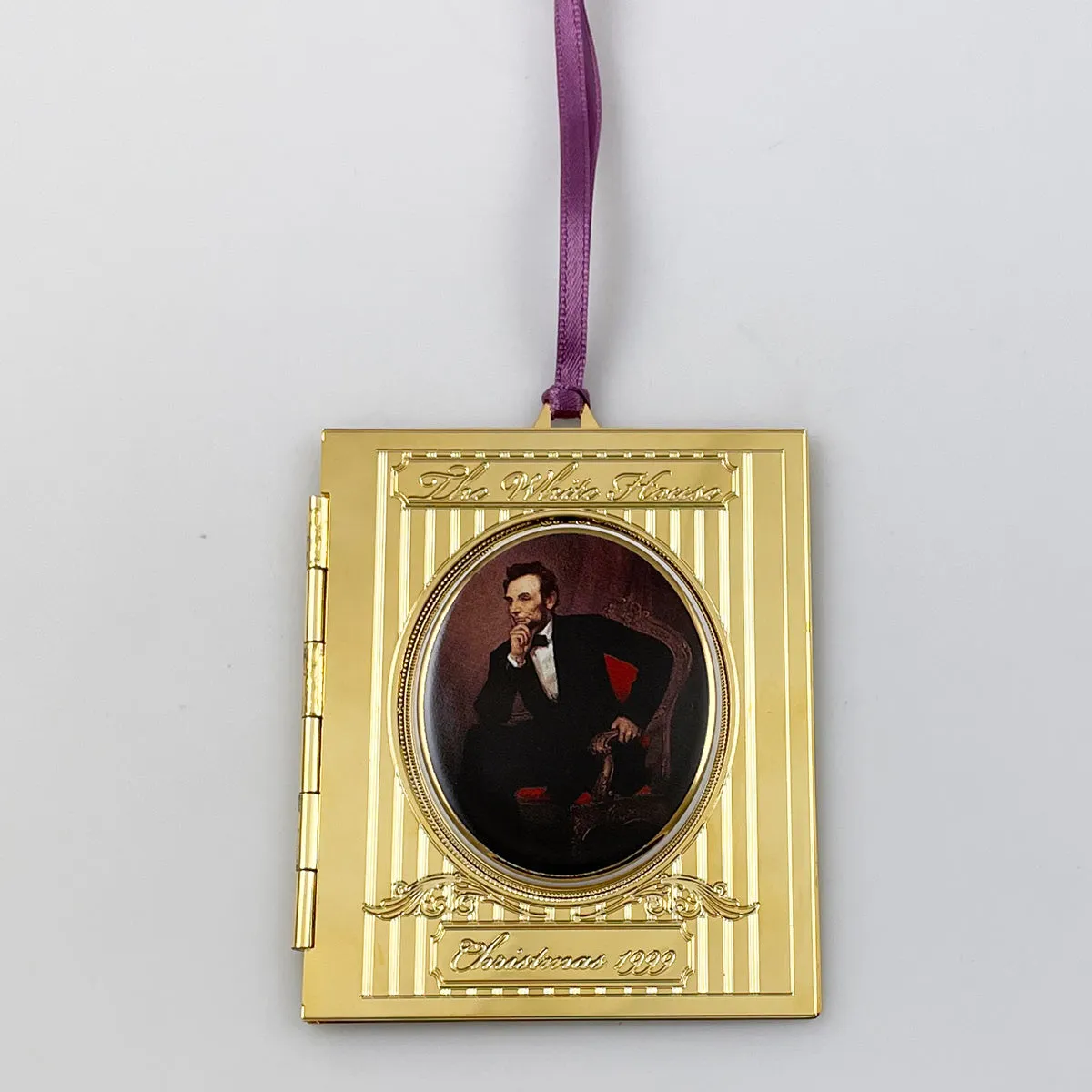 White House Christmas Ornament 1999 Abraham Lincoln