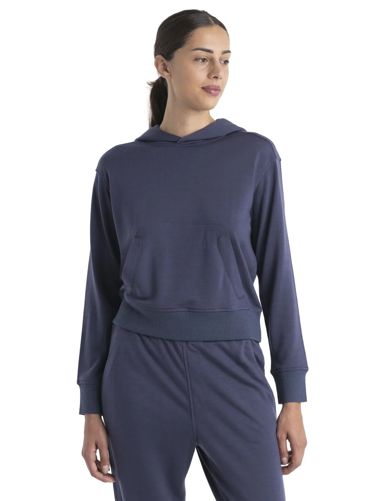 Womens Merino Crush II Long Sleeve Hoodie